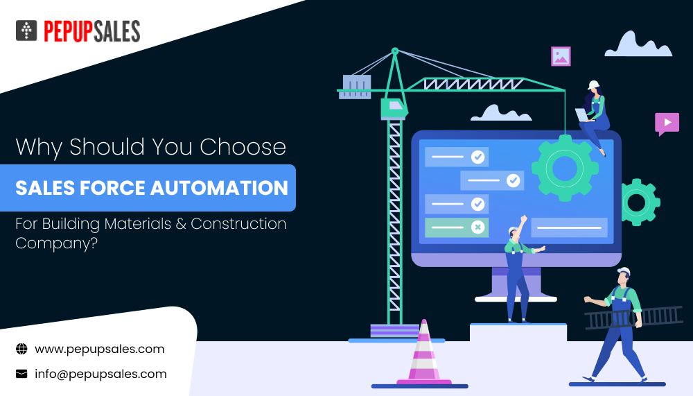 Sales Force Automation Software For Building Materials & Construction Company